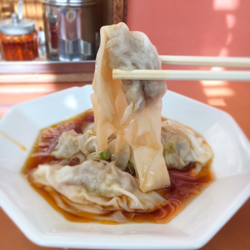 ゆでワンタン(わだラーメン)
