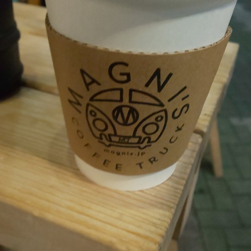 本日のコーヒー(ブラジル・シャロン農園)(マグニーズコーヒートラック)