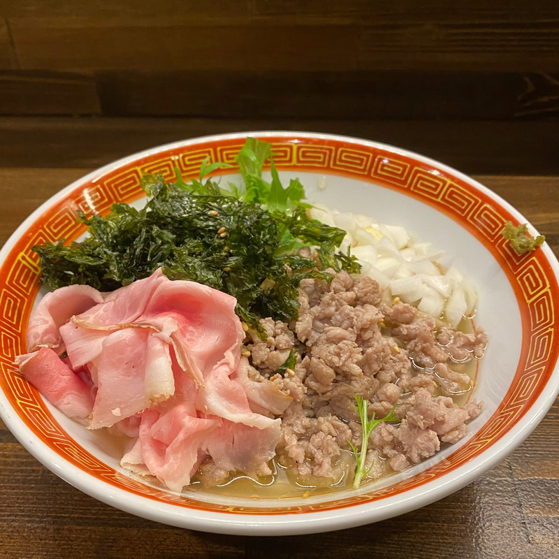 のり塩だしまぜそば（限定）(麺や一芯)