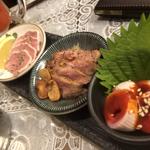 ボイル刺五種盛り(北新地 たゆたゆ)