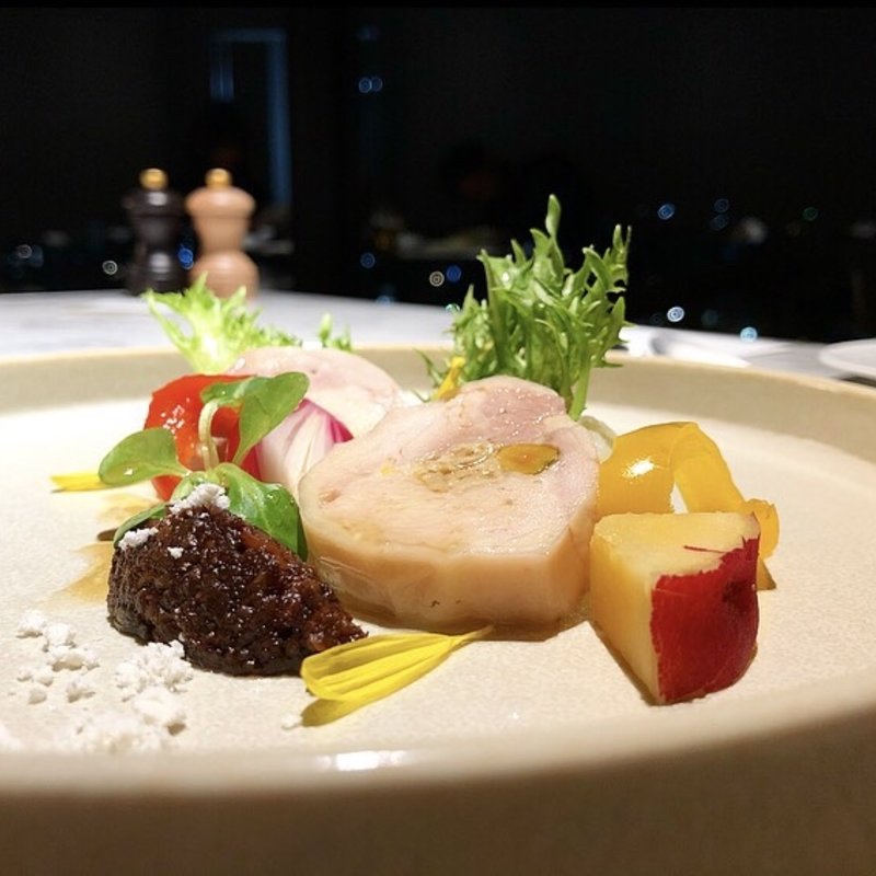 チキンのガランティーヌ(Anchor Kyoto)