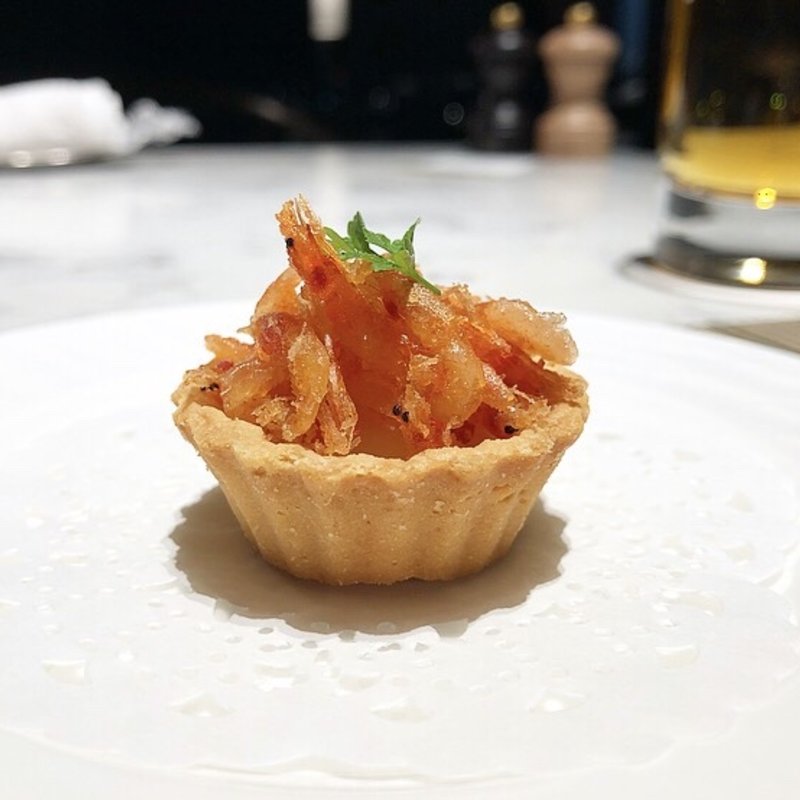 桜海老のタルト(Anchor Kyoto)