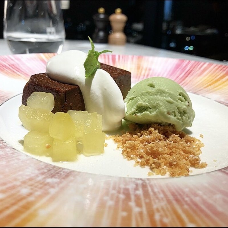 ポネとピスタチオのジェラート(Anchor Kyoto)