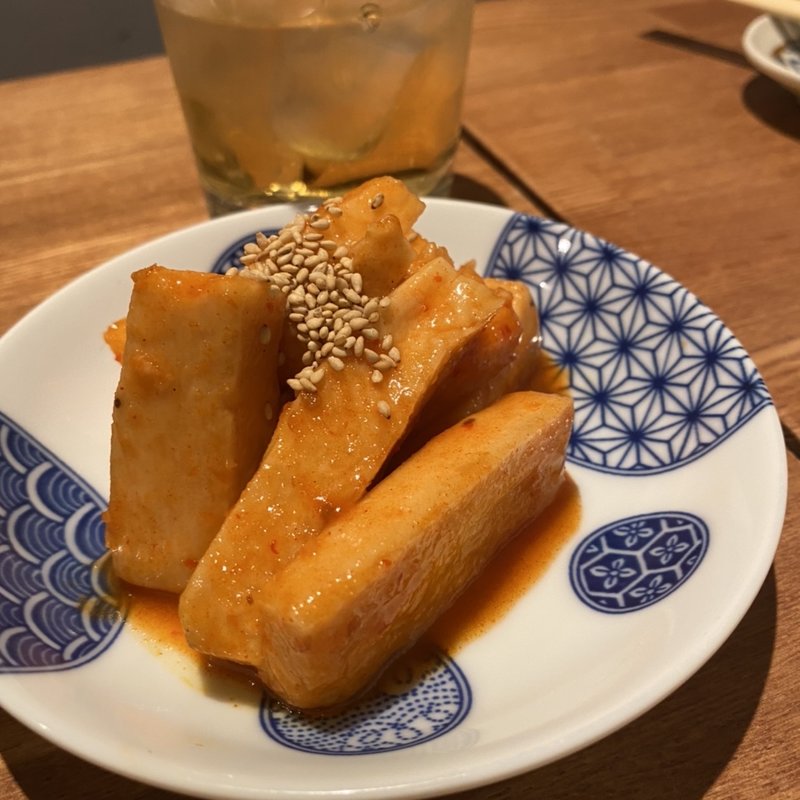 山芋キムチ(大衆酒場カラカゼ)