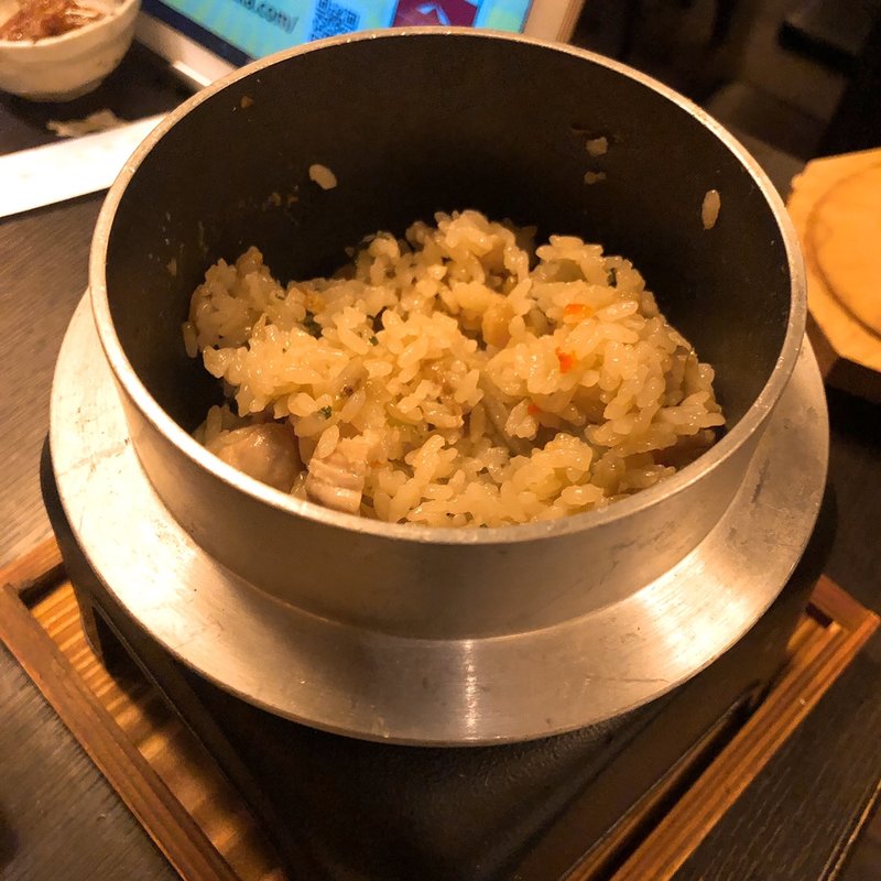 とり釜めし(ミライザカ 新橋銀座口ガード下店)