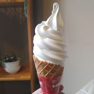 ソフトクリーム　バニラ(レストラン日高見)
