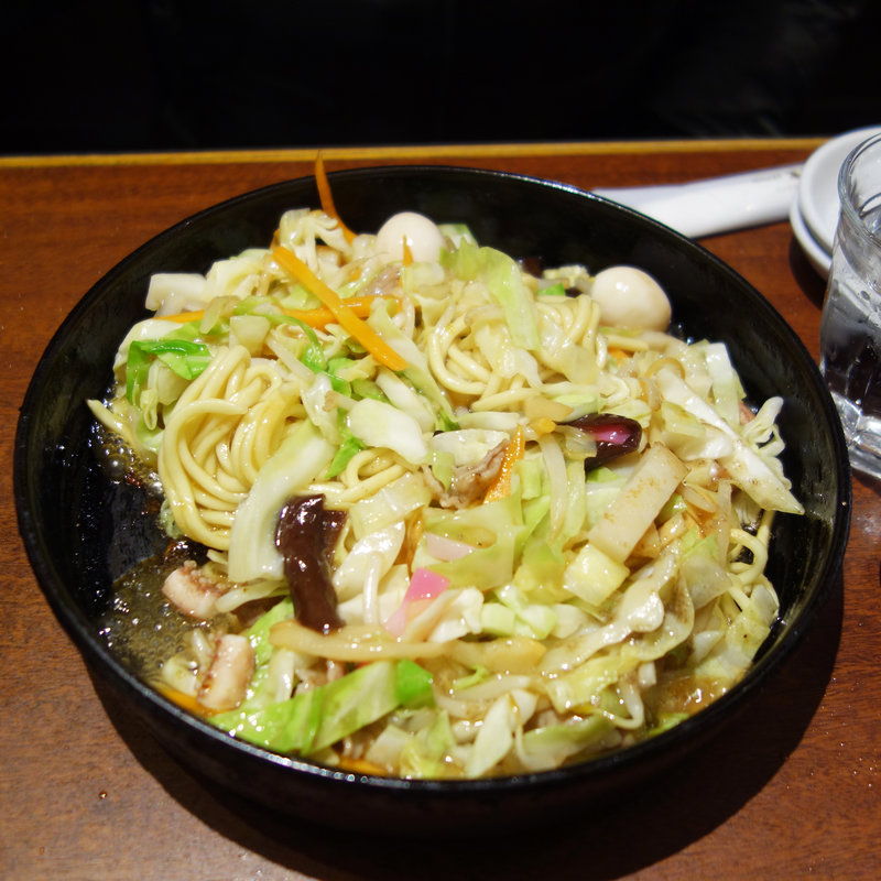 鉄なべ流あんかけ焼きそば(鉄なべ 福岡パルコ店)