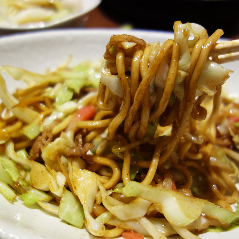 ソース焼きそば(鉄なべ 福岡パルコ店)