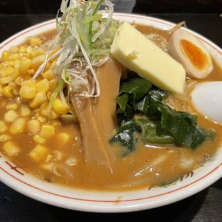 味噌バターコーンラーメン(柳麺まる重)