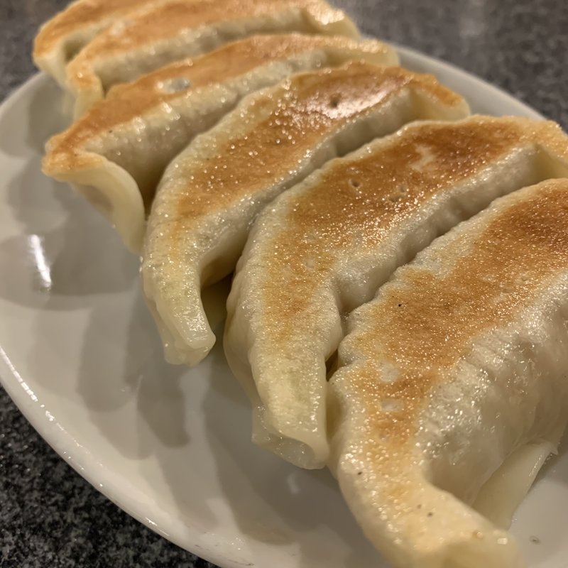 黒豚餃子と小ライスセット(天鴻餃子房 水道橋店)