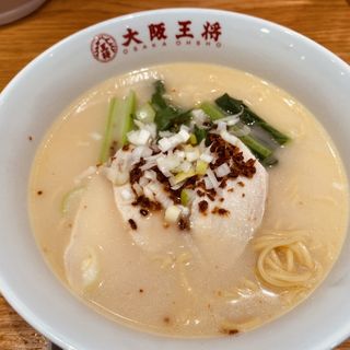 鶏白湯ラーメン(大阪王将 堺新金岡店)