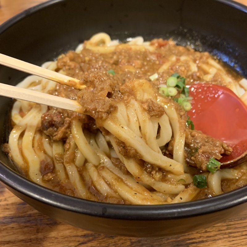 スパイシーカレーうどん (硯家 本店)