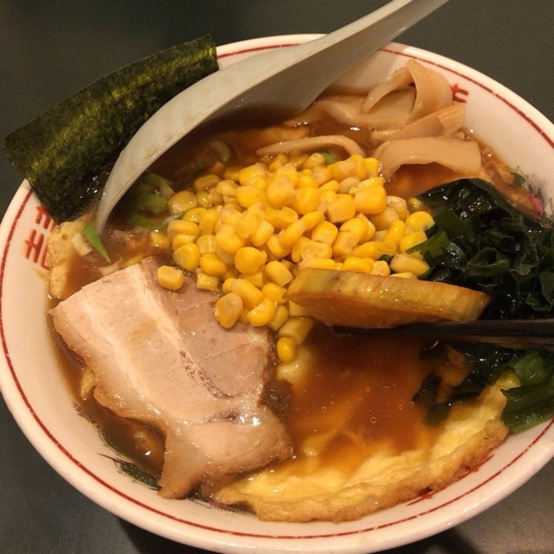 かに玉ラーメン(餃子菜館 大八)