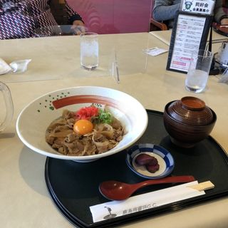 牛丼(鹿島南蓼科ゴルフコース)