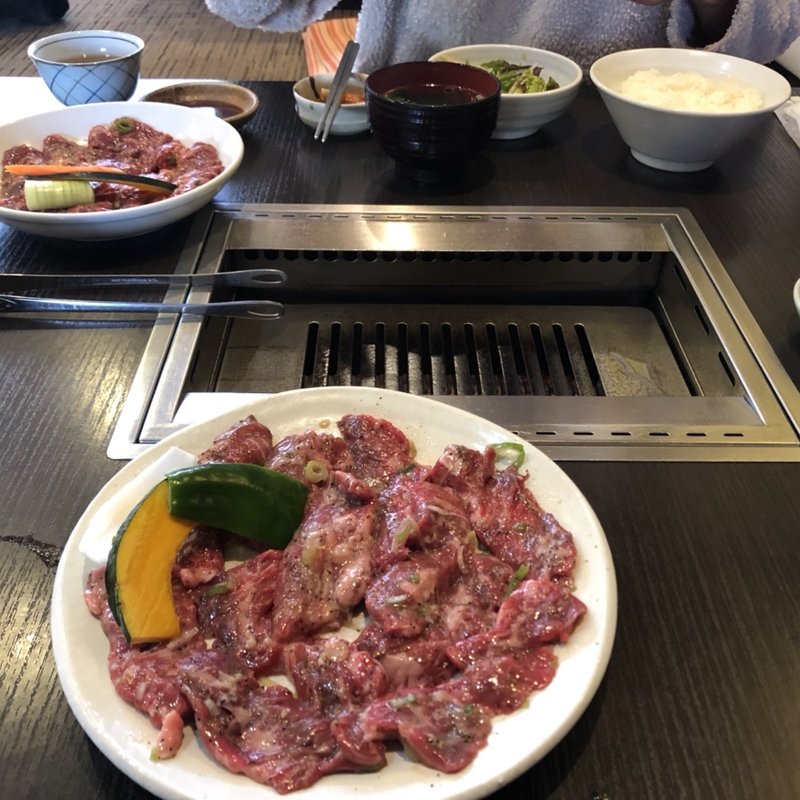 ハラミ定食(焼肉飯店 こぶたー )