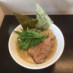 水炊き風鶏白湯(限定)(博多とんこつ 豚の足跡)