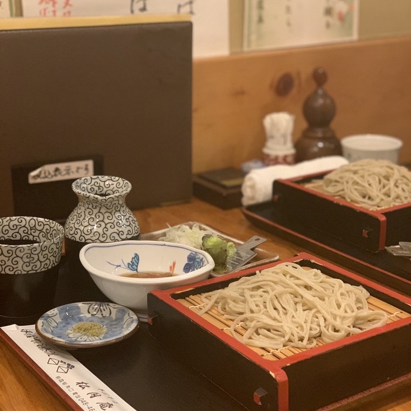 天ぷら上そば(伝承 信州内藤流 松月庵)