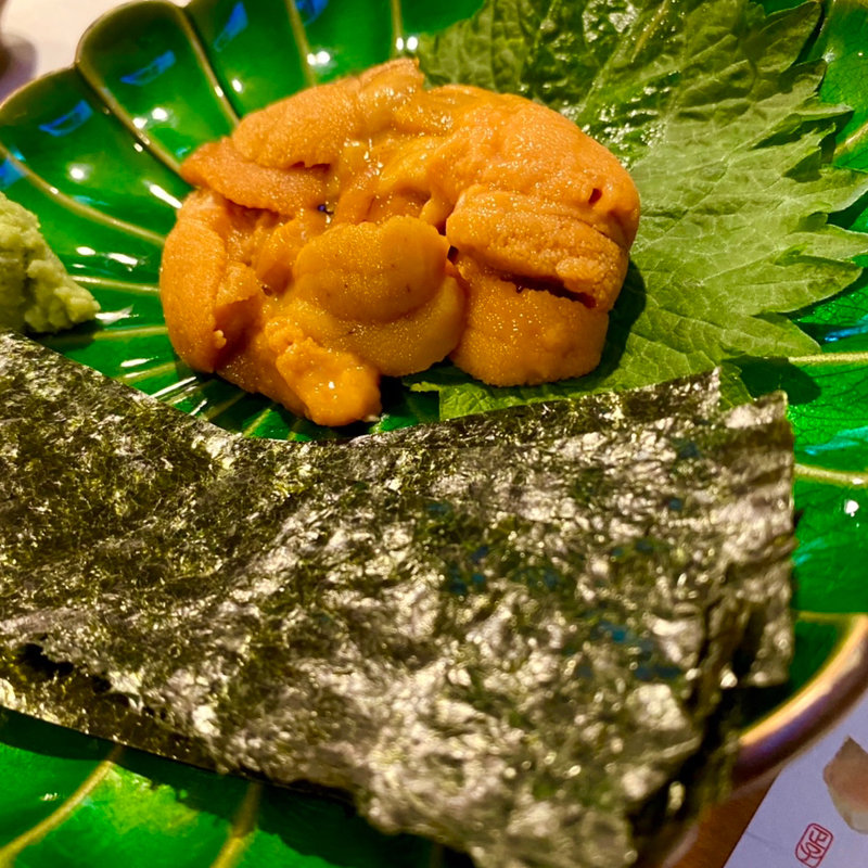 極上うにつまみ(寿司居酒屋 ゲゲゲの三丁目)
