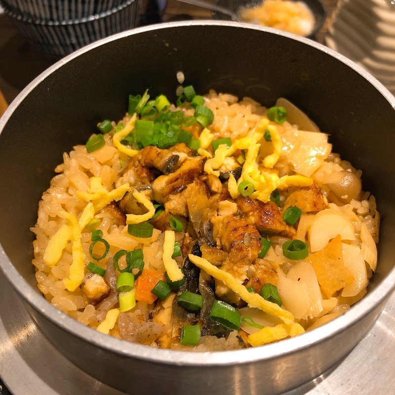 鰻の釜飯(串鳥 時計台通店 )