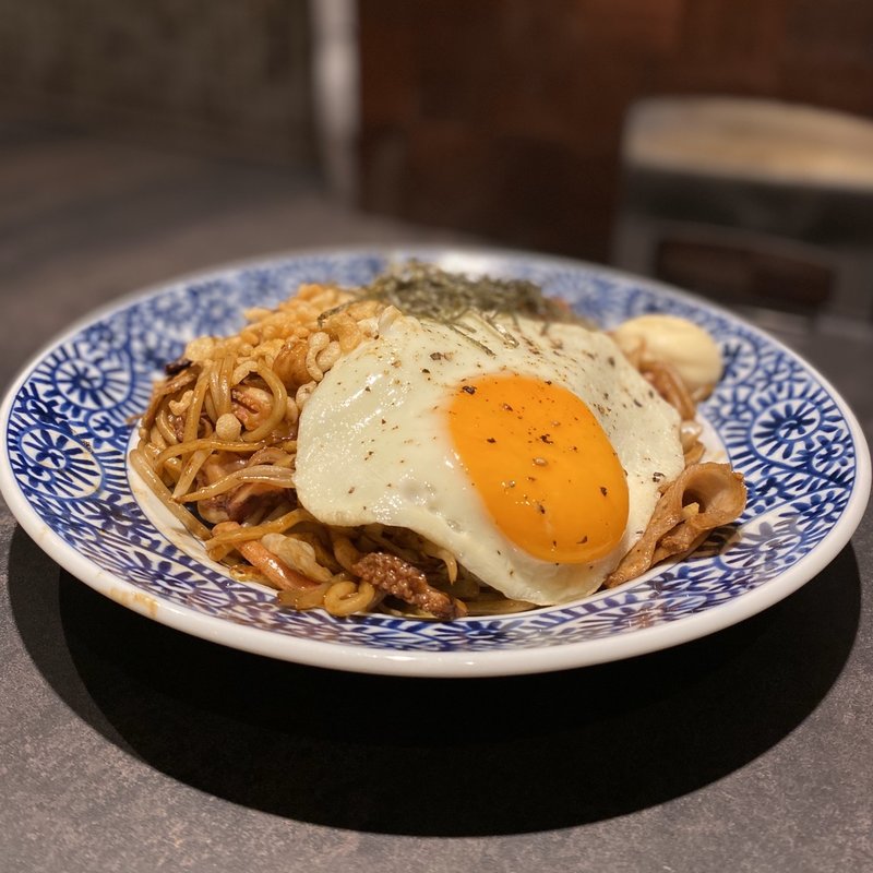 豚・イカそば(ごっつぉ台所 むらまさ 池下店)