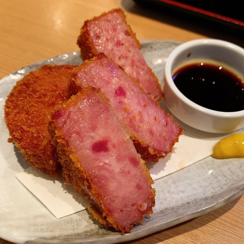 ハムカツ(釜喜利うどん)