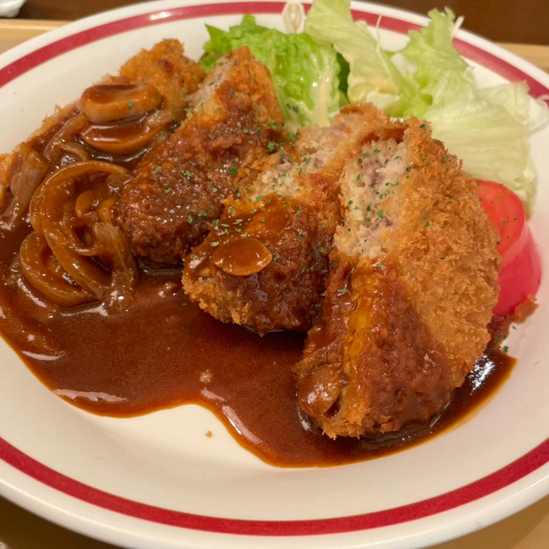 メンチカツ定食(百代茶屋 （ひゃくだいちゃや）)