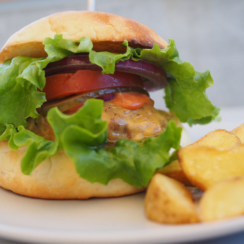 贅沢チーズバーガー(高木珈琲 茨木店)