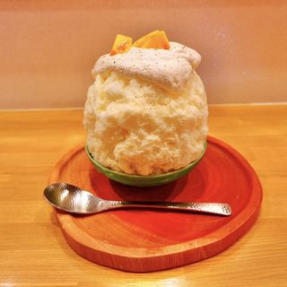 柿とおとうふクリーム(京氷菓 つらら)