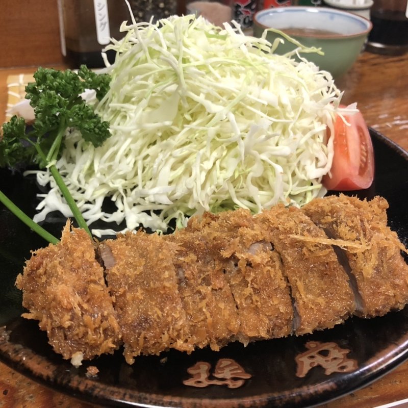 とんかつ（ヘレ）定食(とんかつ播磨)