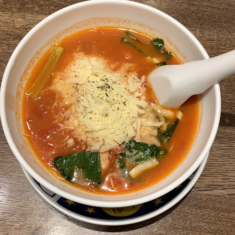 太陽のチーズラーメン(太陽のトマト麺 NEXT サンシャインシティ)