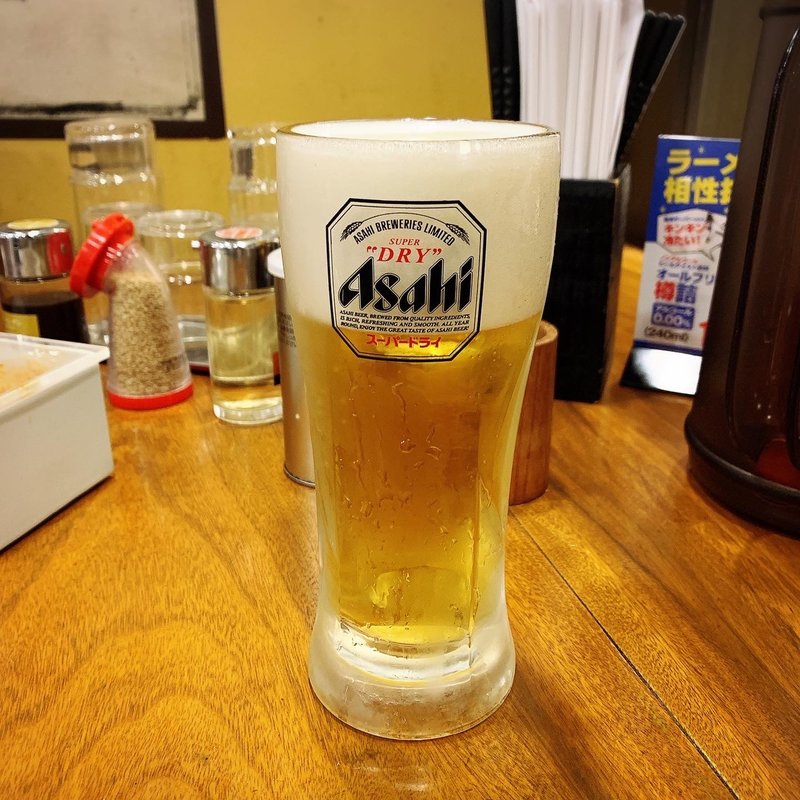 生ビール(一風堂恵比寿店)
