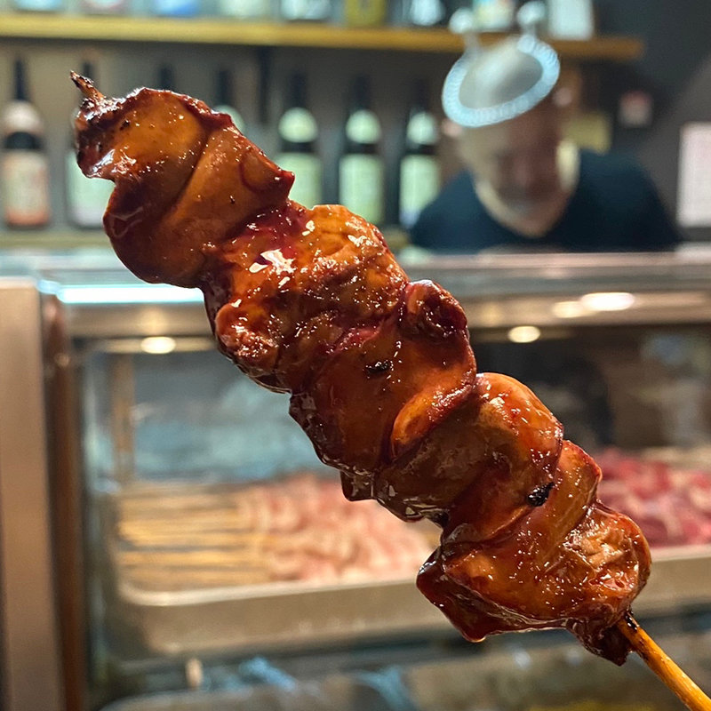 鳥レバー(焼鳥はなび)