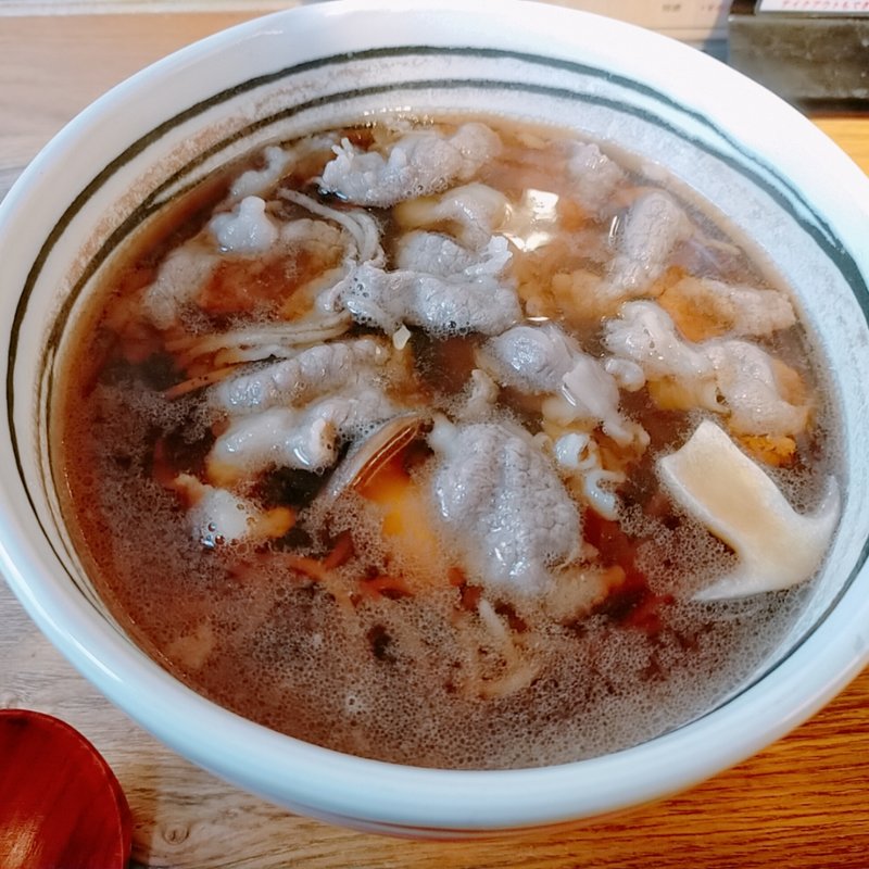 A5和牛蕎麦(温)(花粉)