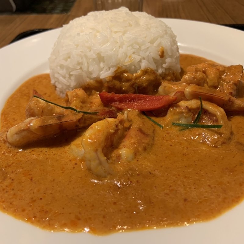 海老のココナッツカレー(バンコクススパイス 新宿)