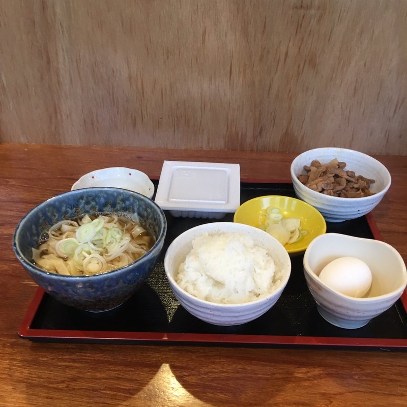 朝定食 納豆   ※肉増し(期間限定価格100円)(肉うどん さんすけ)