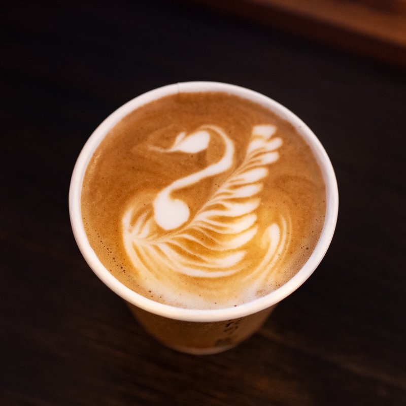 カフェラテ(ただの珈琲)