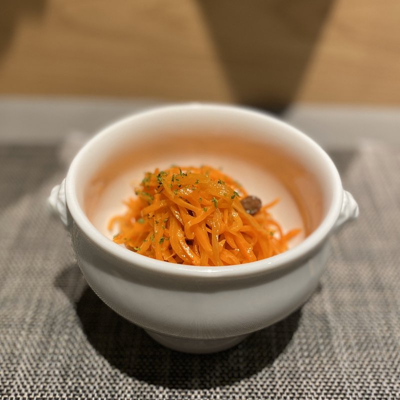 有機ニンジンのキャロットラペ(SAINTE)