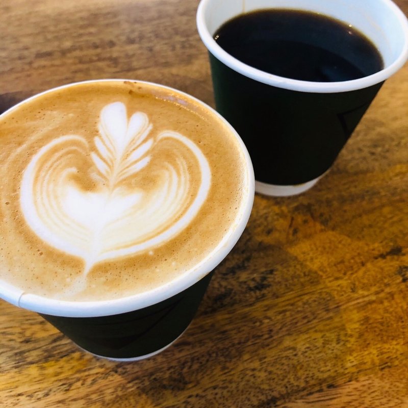 カフェラテ(B portland coffee roastery)