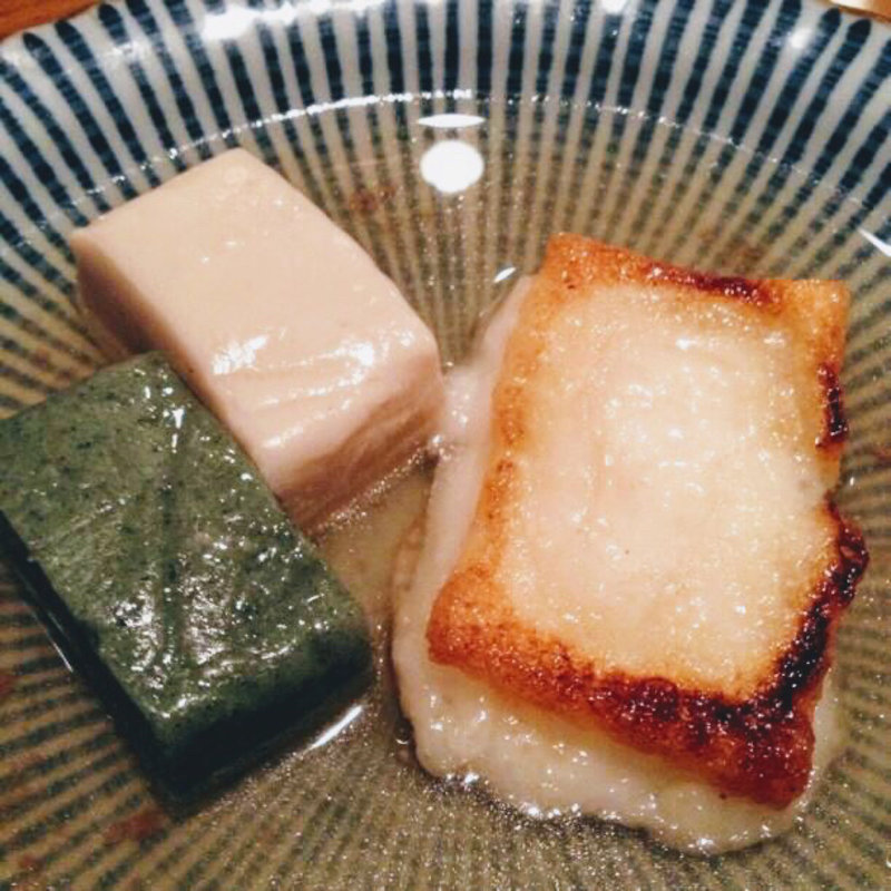 揚げ餅(おでんや den)