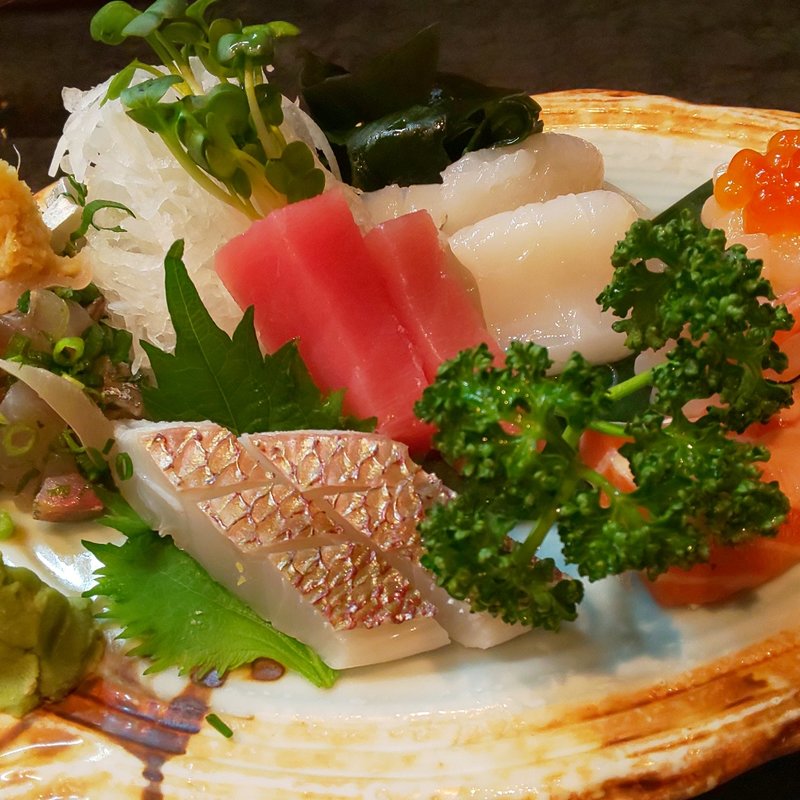 お刺身の盛り合わせ(串と魚 京や)