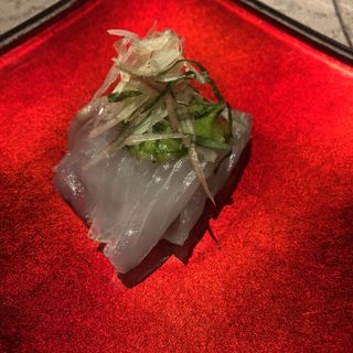 鮮魚のお刺身　椒麻ソース(エピセ 西麻布)