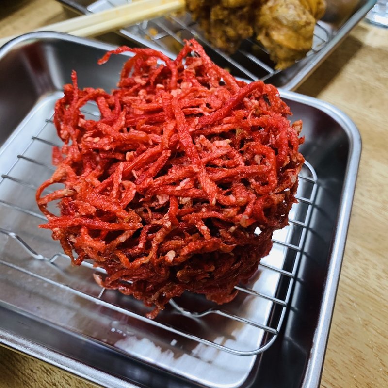 紅生姜天ぷら(ジンギスカン若林)