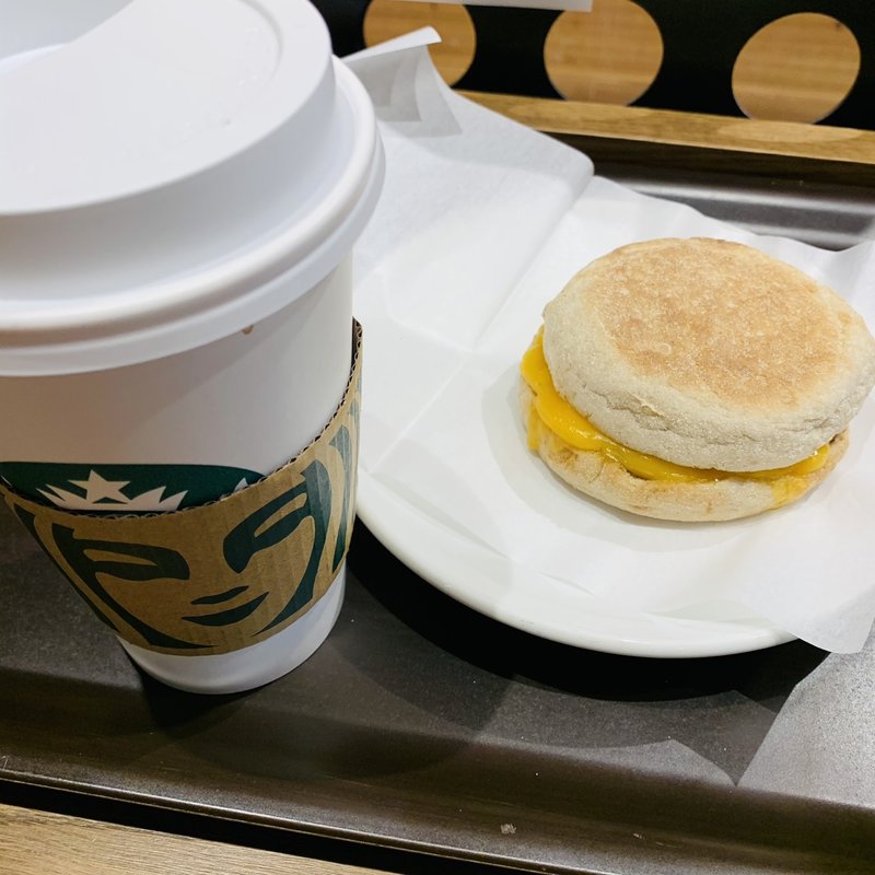 ソーセージマフィン(スターバックスコーヒー 淡路町駅前店)