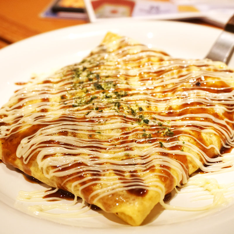 キムチチーズとん平焼き(Teppan Dining 博多やきもん)