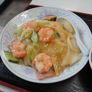 海老丼(中華風塩味)(光飯店 （ヒカリハンテン）)