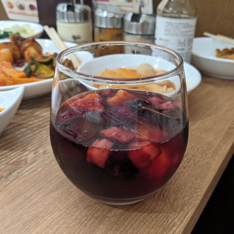 サングリア赤(韓辛DELI 溝の口店)