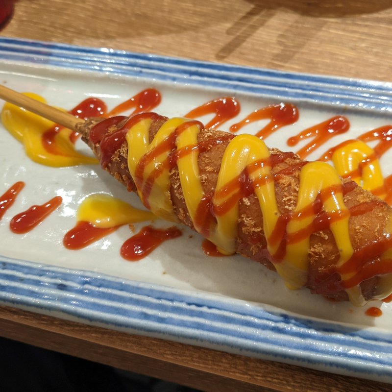 チーズドッグ(韓辛DELI 溝の口店)