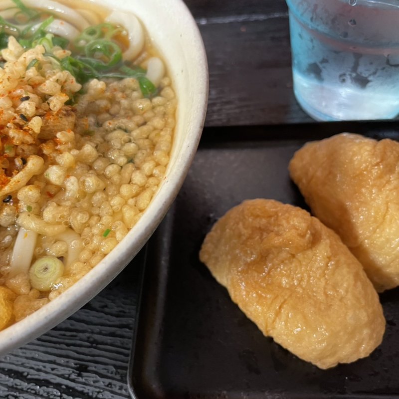 いなり寿司(そば うどん 潮屋 梅田店)