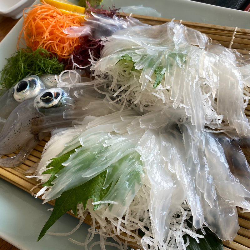 いか活造り定食(いか本家 いそ浜別館 )