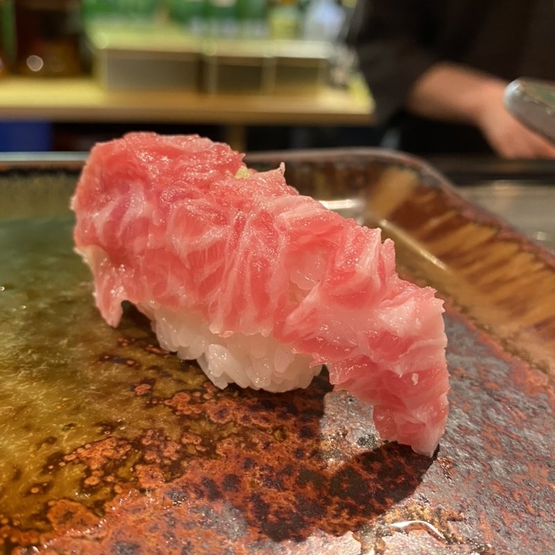 鮪の中落ち(寿し処たく海)